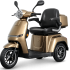 Elektrinis triratis E-GO S3 rudas